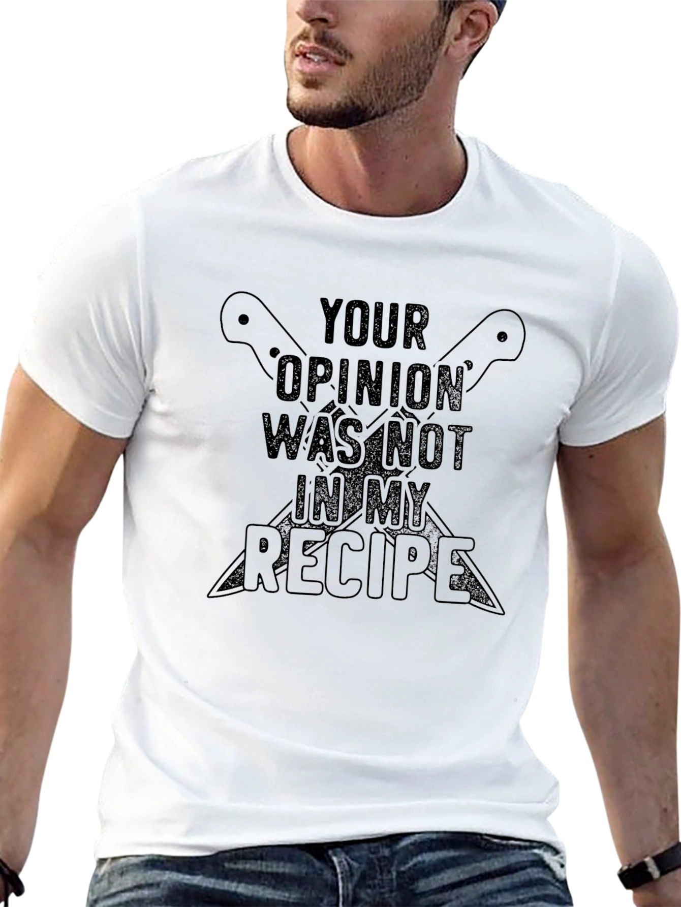 Chefs Opinion T-Shirt - Black