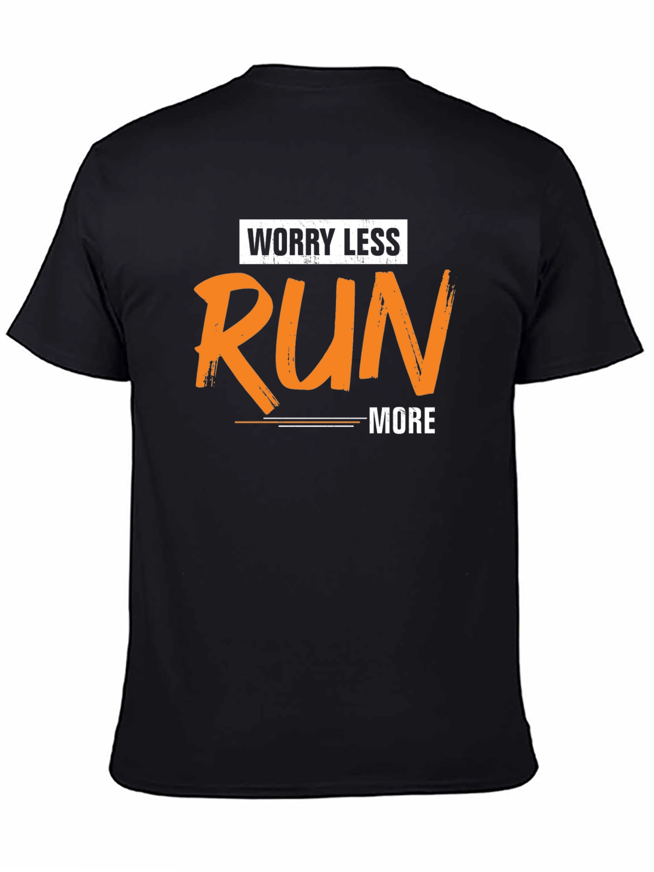 Worry Less Run More Graphic Tee