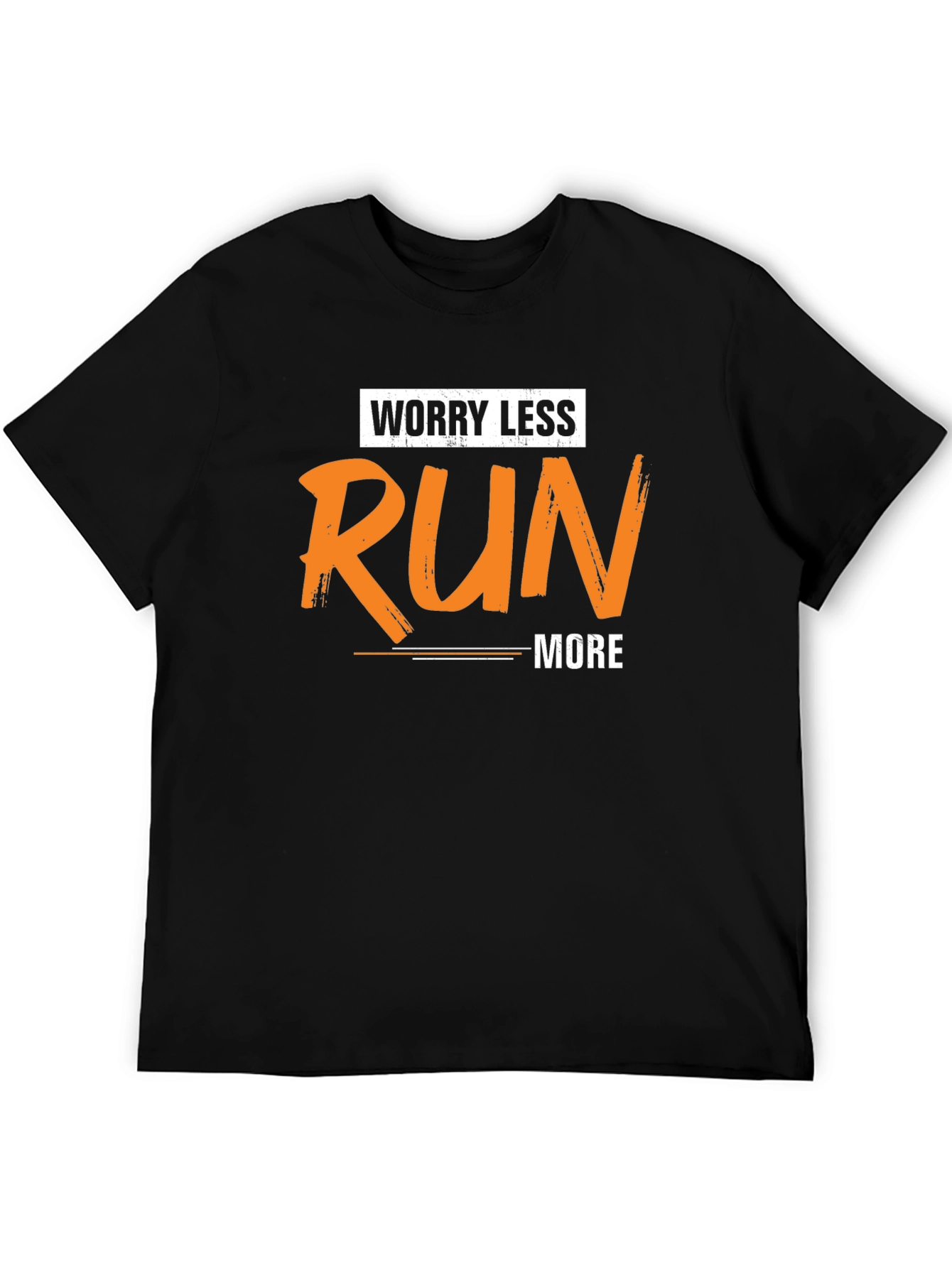 Worry Less Run More Graphic Tee