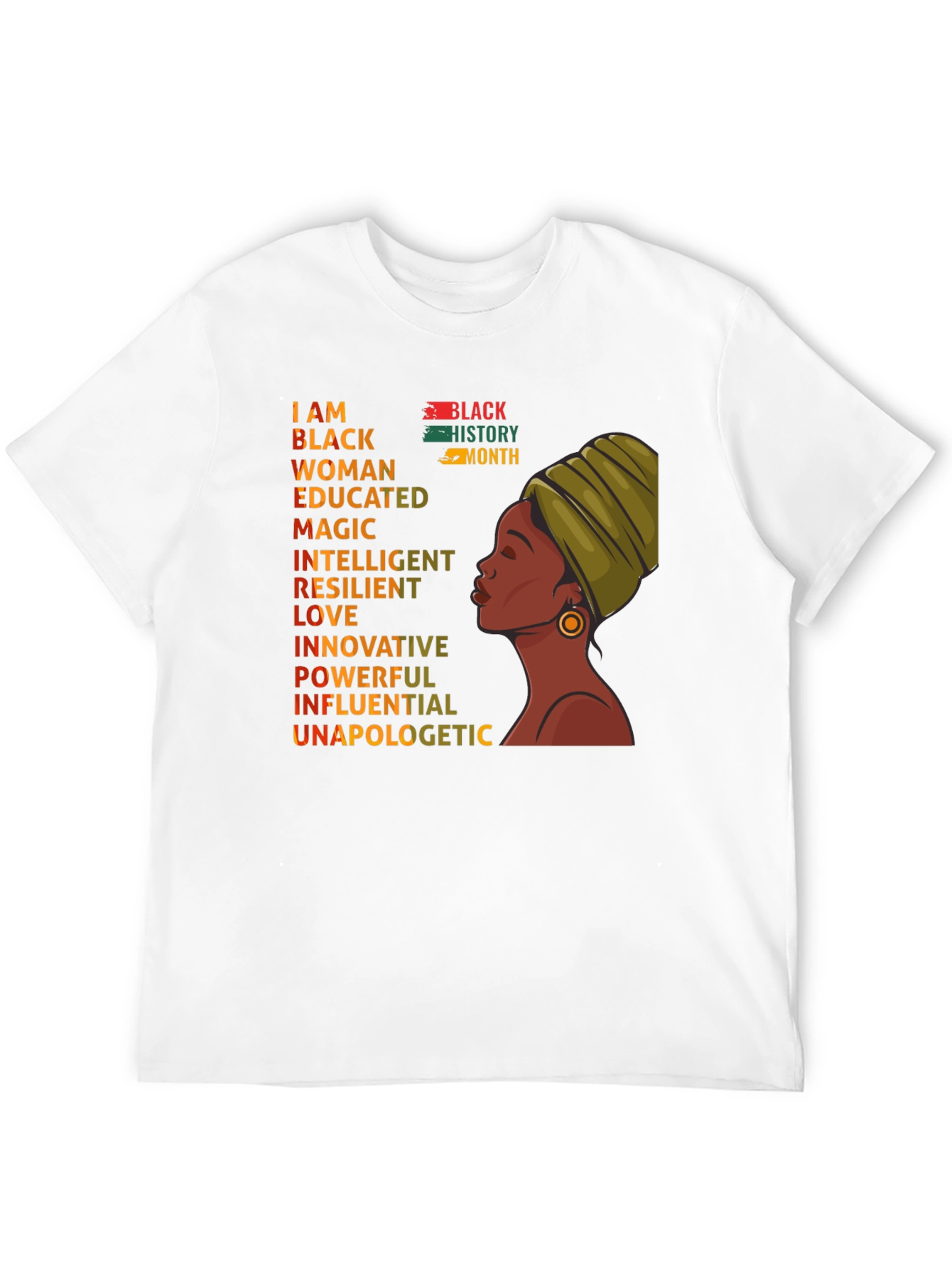 Empowered Black Woman T-Shirt