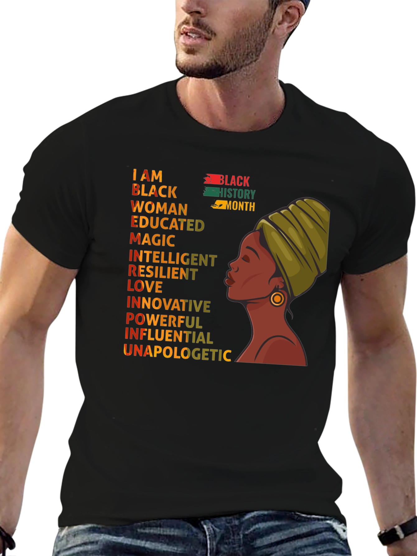 Empowered Black Woman T-Shirt
