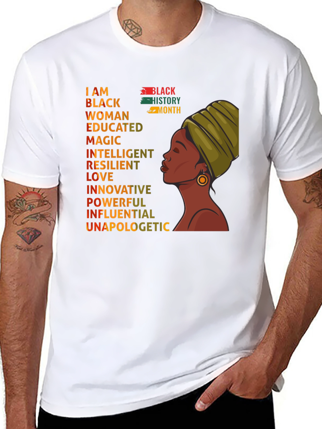 Empowered Black Woman T-Shirt