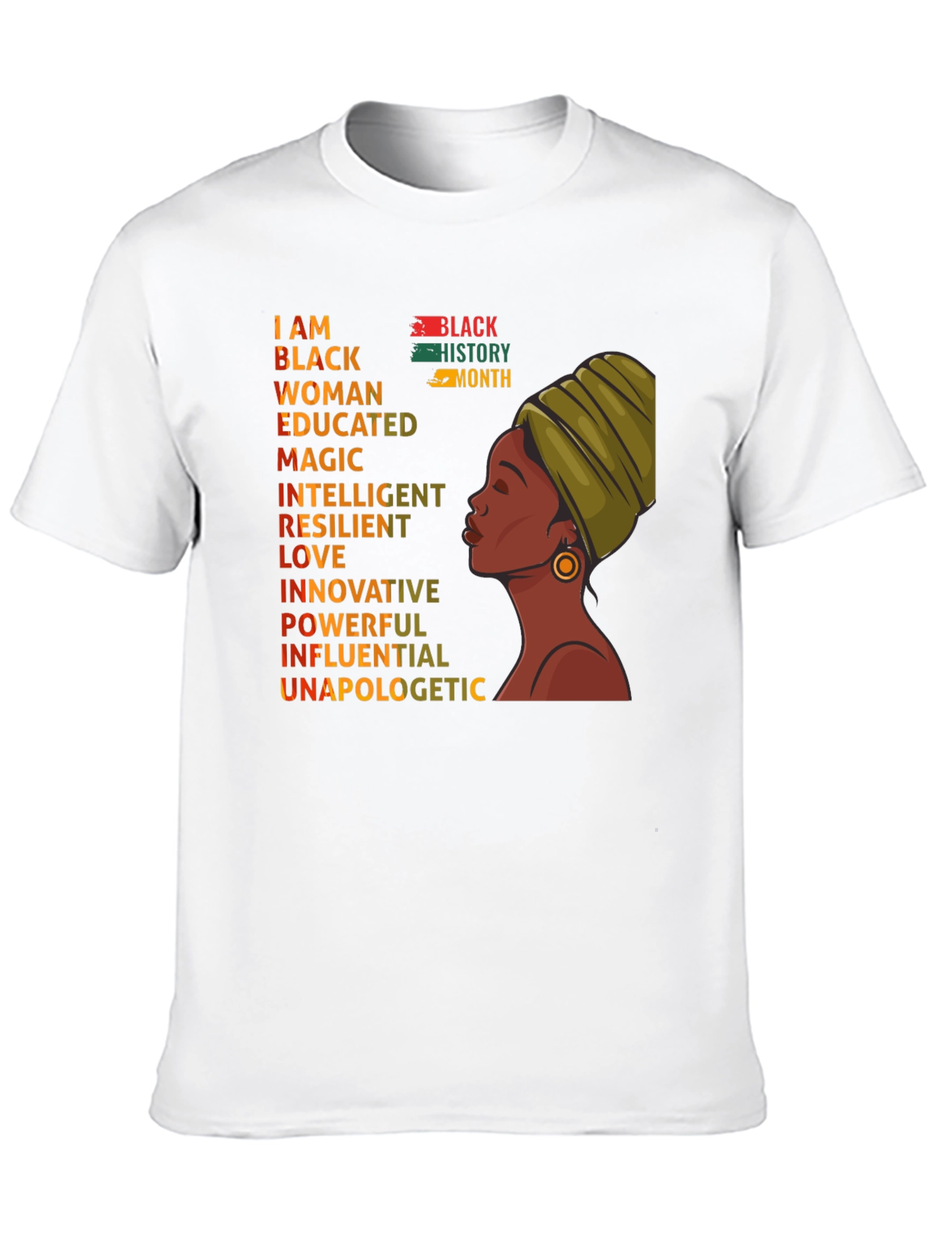 Empowered Black Woman T-Shirt