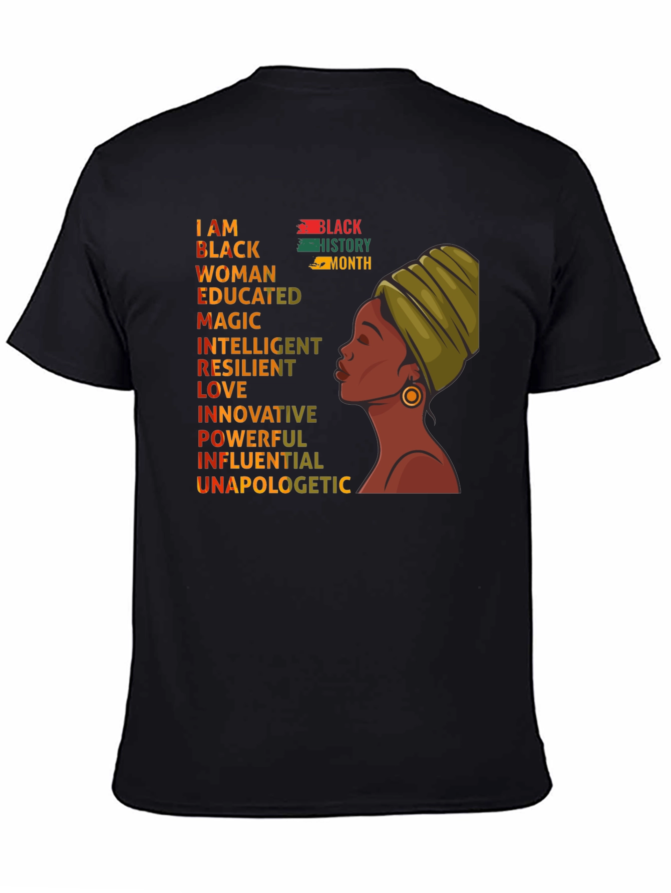 Empowered Black Woman T-Shirt