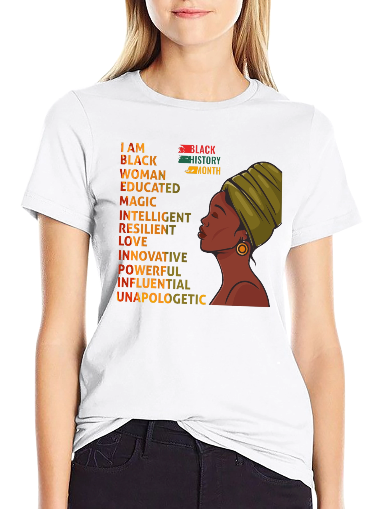 Empowered Black Woman T-Shirt