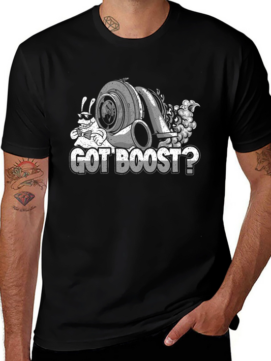 Got Boost? Turbo Graphic T-Shirt - Black