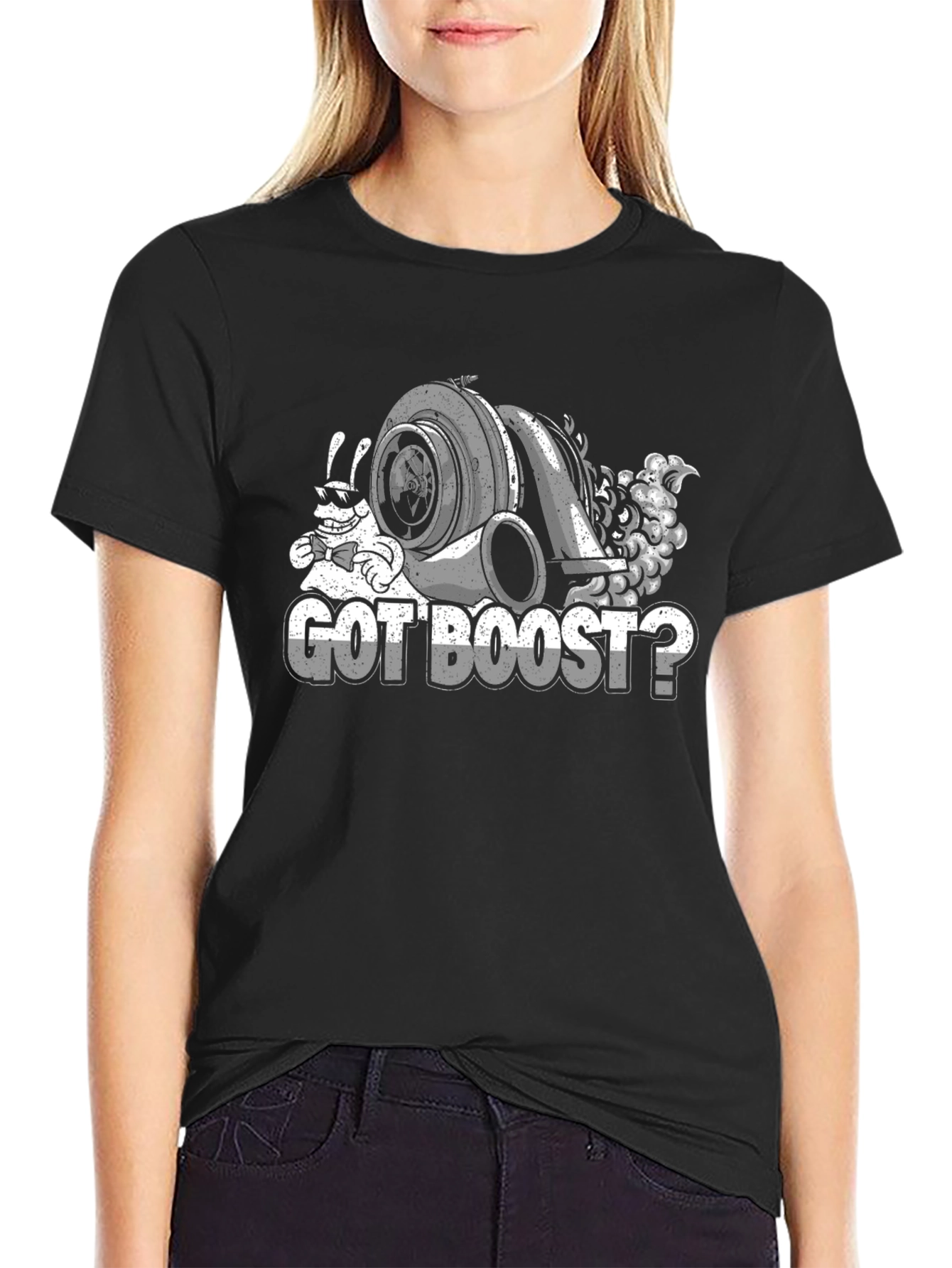 Got Boost? Turbo Graphic T-Shirt - Black