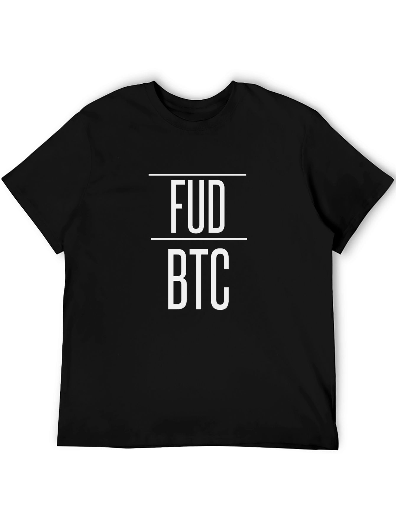 FUD BTC T-Shirt - Crypto Investor Tee