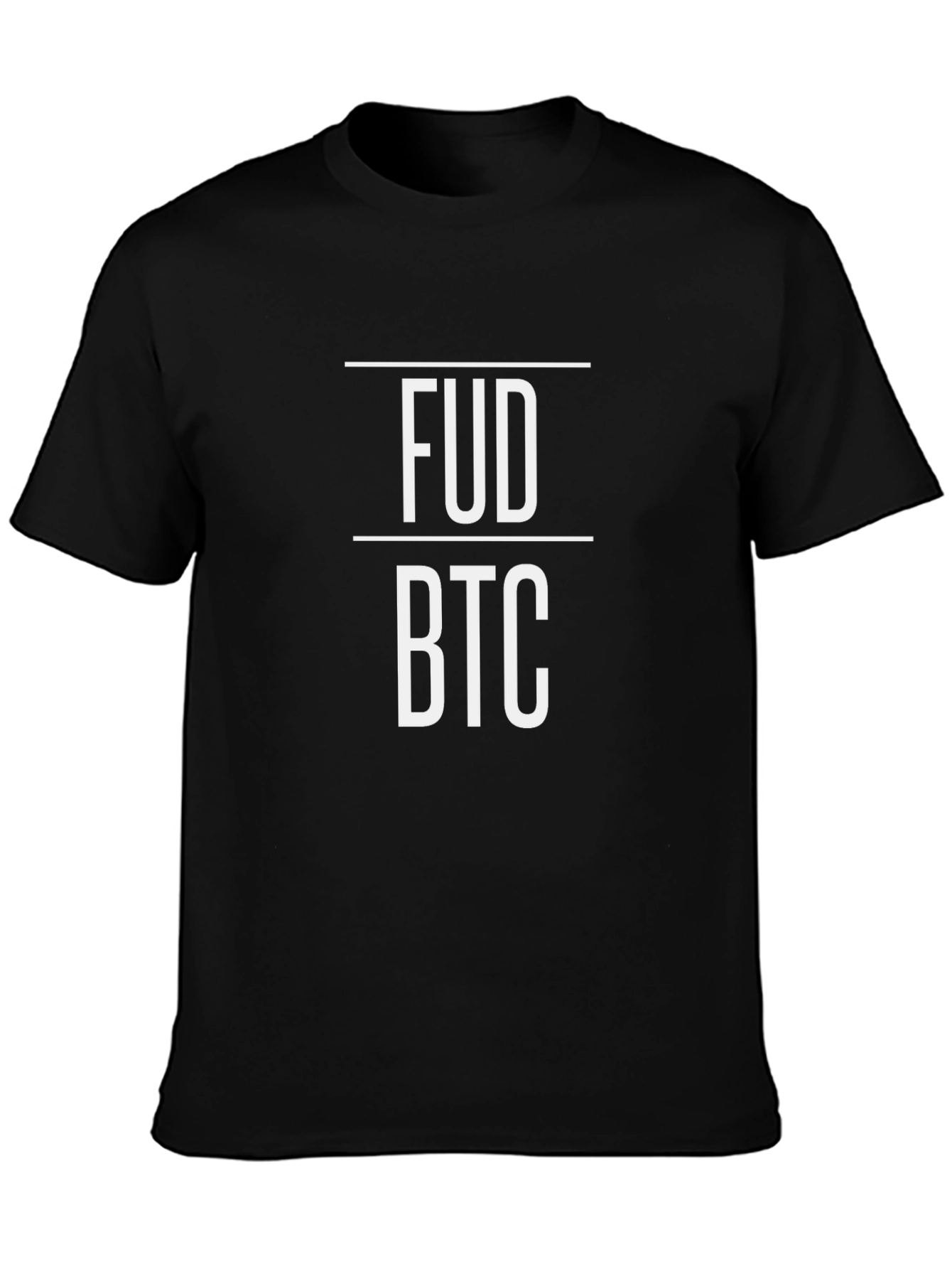 FUD BTC T-Shirt - Crypto Investor Tee