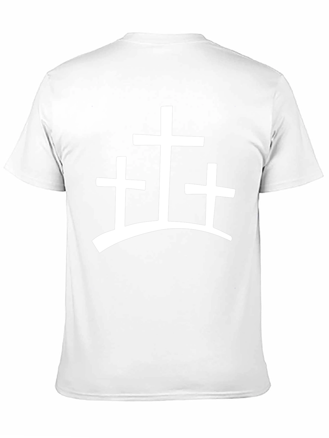 Faith Inspired Three Crosses Graphic Tee