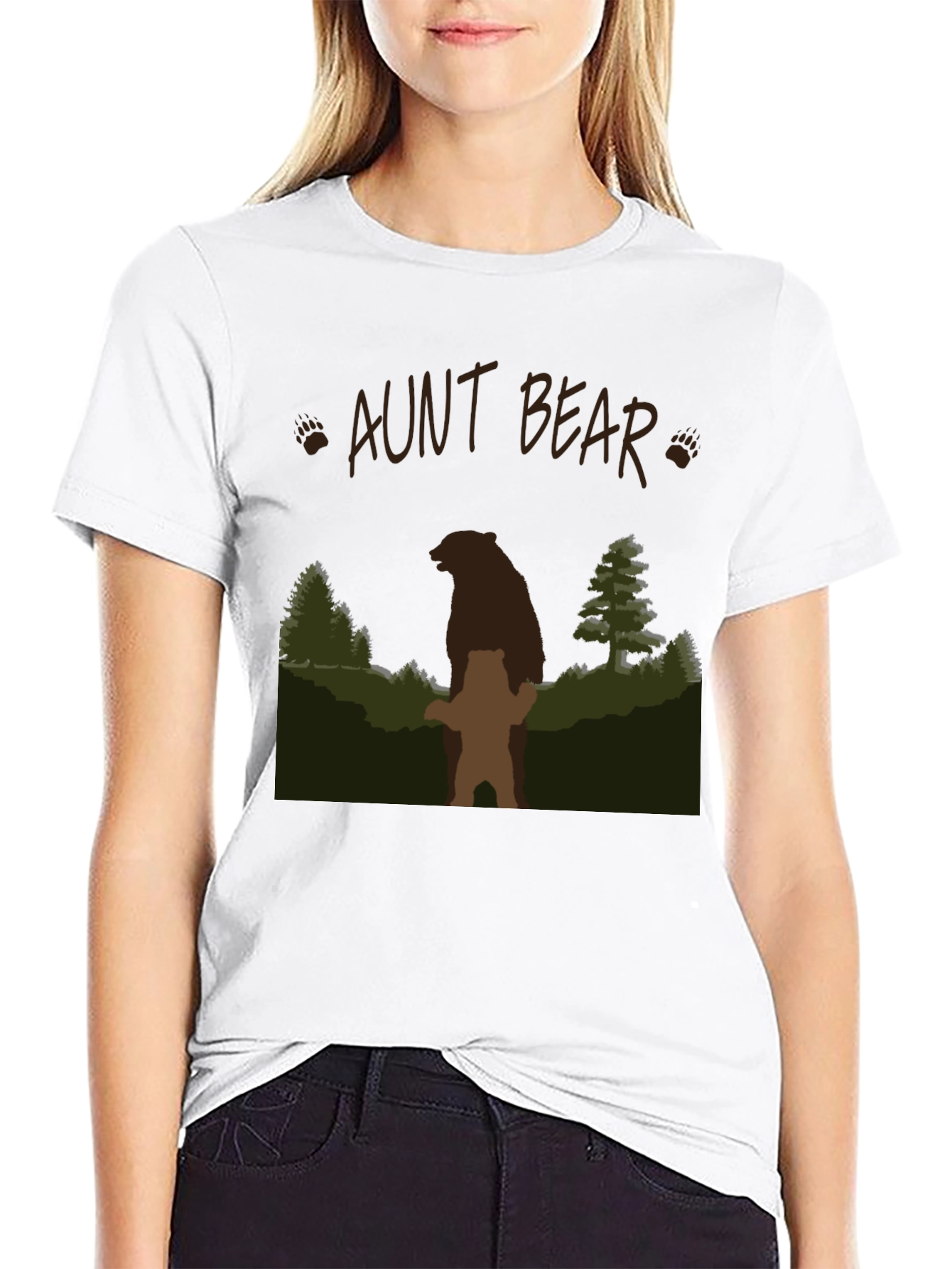 Aunt Bear T-Shirt - Mama and Cub Tee