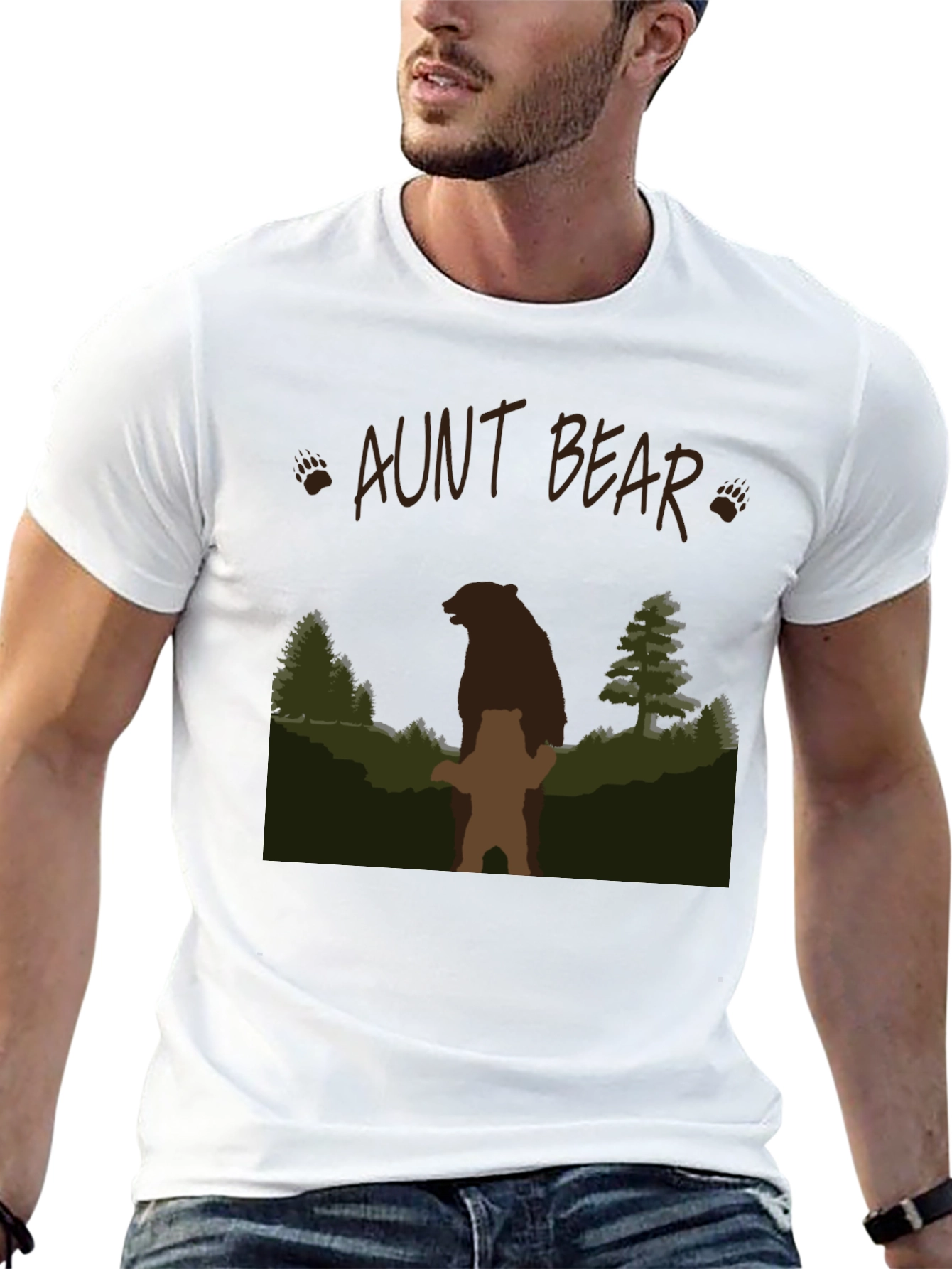 Aunt Bear T-Shirt - Mama and Cub Tee