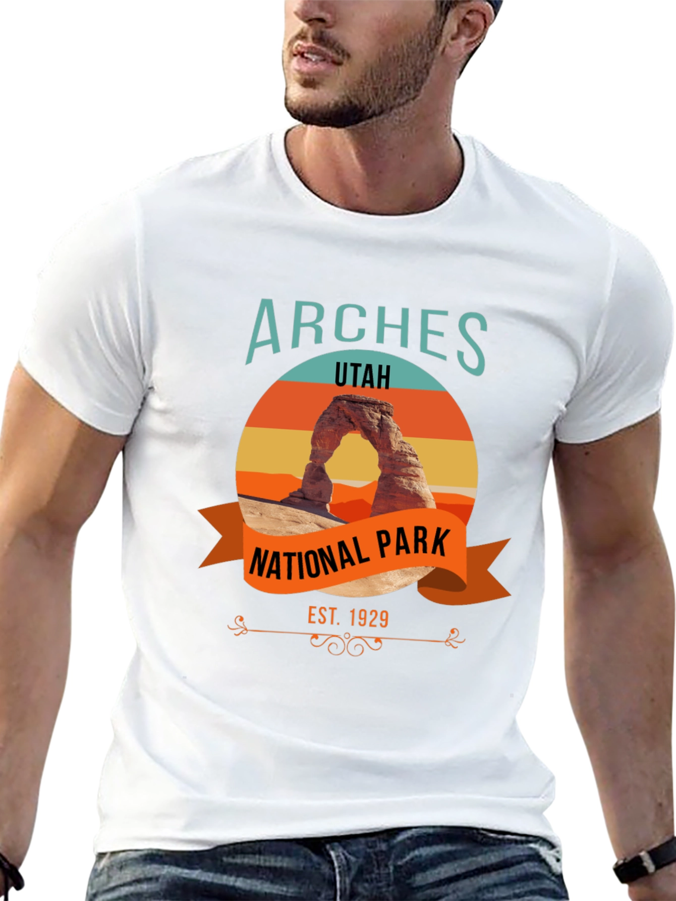 Arches National Park Black T-Shirt
