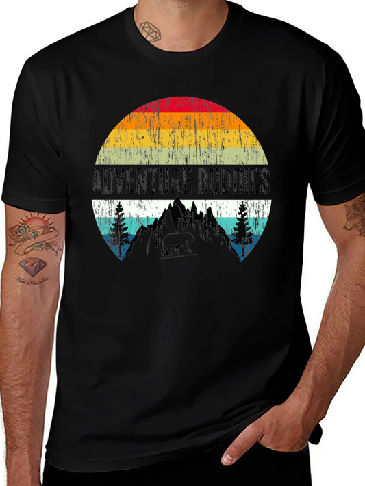 Adventure Buddies Graphic Tee - Outdoor Style