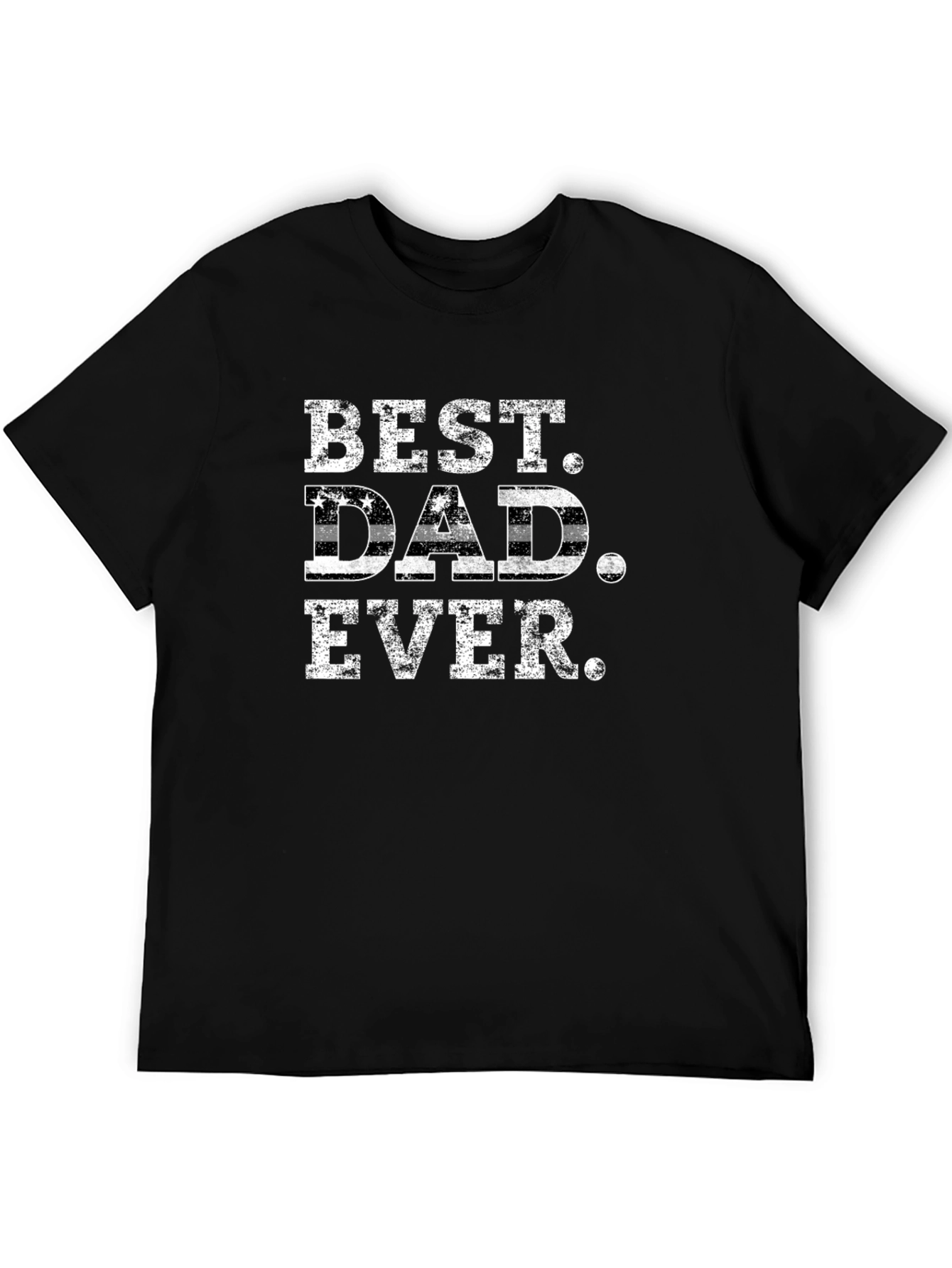 Best Dad Ever T-Shirt - Black