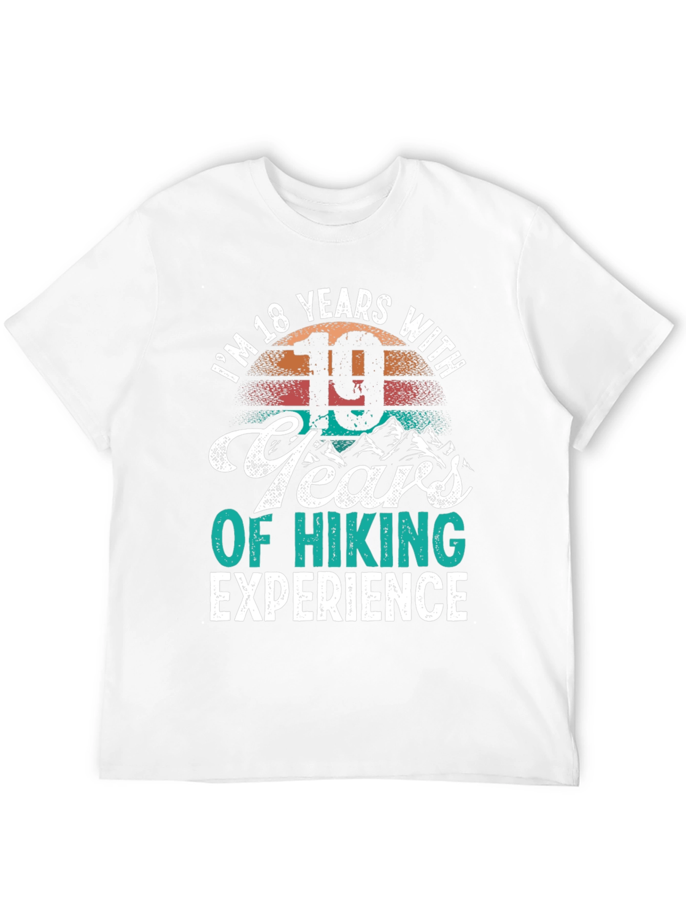 19 Years Hiking Experience Tee