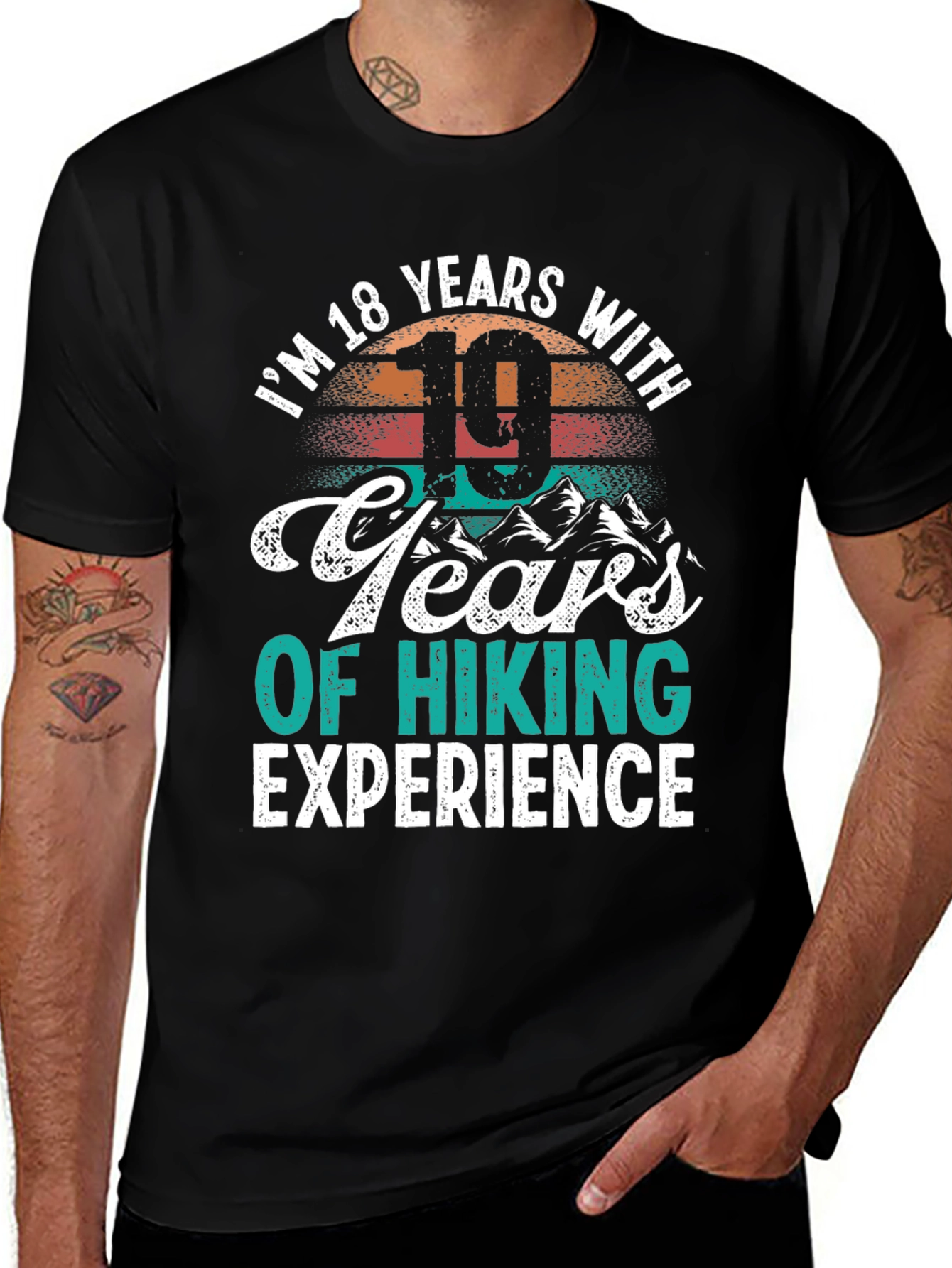 19 Years Hiking Experience Tee