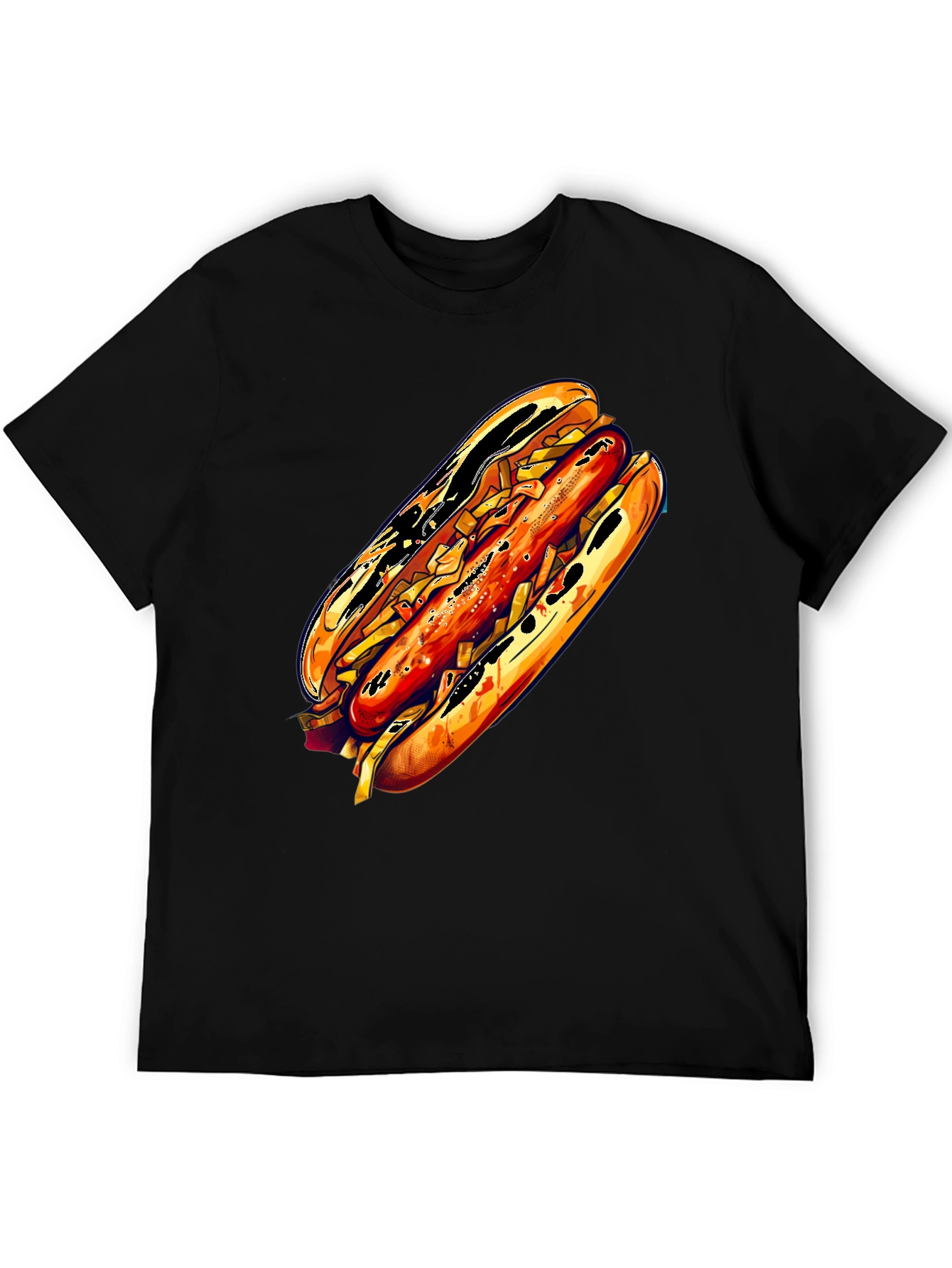 Hot Dog Graphic Tee - Unisex