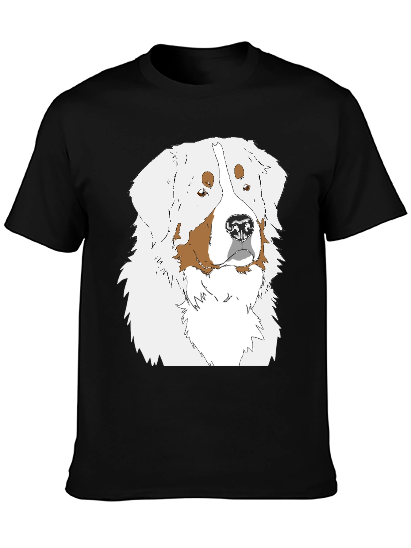 Bernese Mountain Dog T-Shirt - Cute Dog Graphic Tee