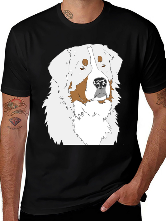 Bernese Mountain Dog T-Shirt - Cute Dog Graphic Tee