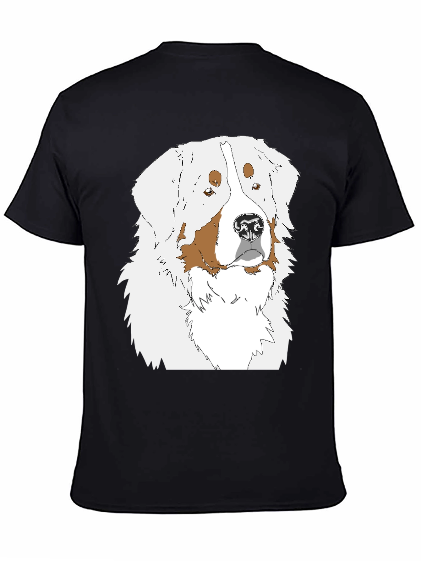 Bernese Mountain Dog T-Shirt - Cute Dog Graphic Tee
