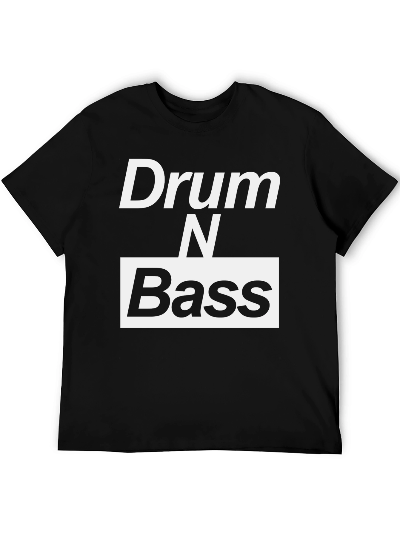 Drum N Bass Black T-Shirt