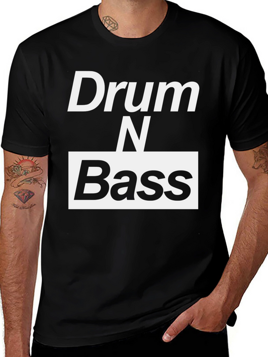 Drum N Bass Black T-Shirt
