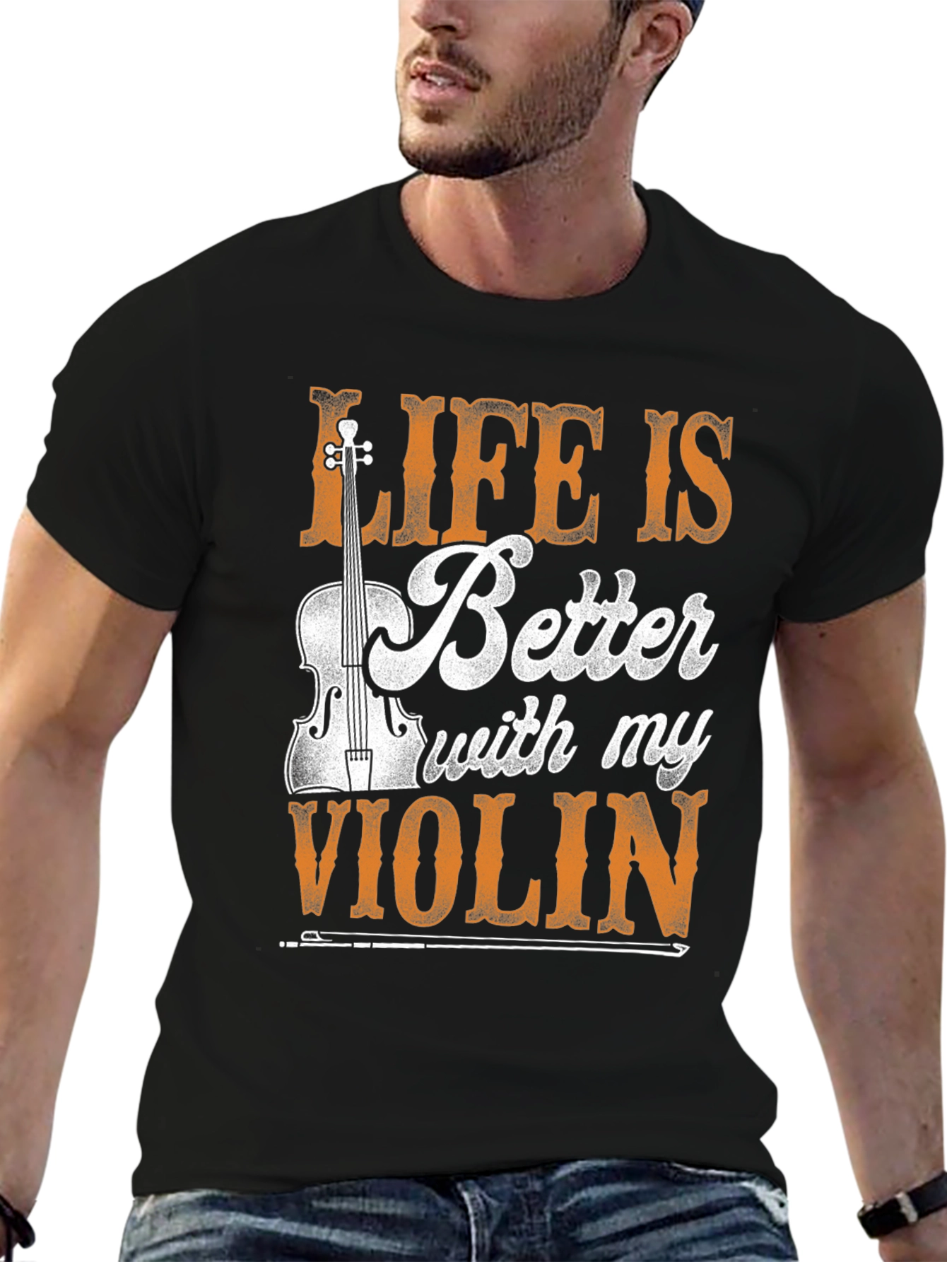 Life is Better with My Violin T-Shirt