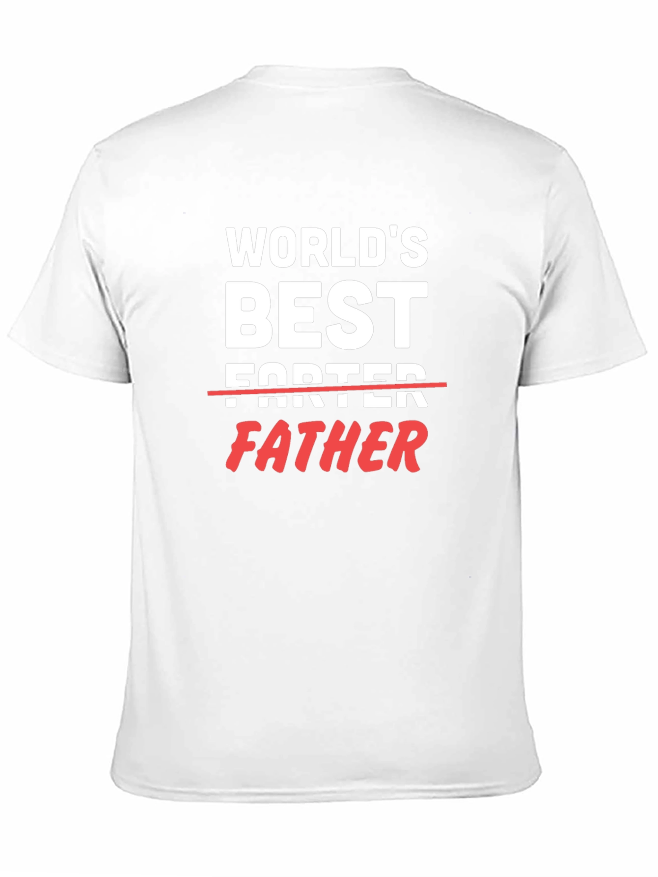 Worlds Best Father T-Shirt Funny Dad Tee