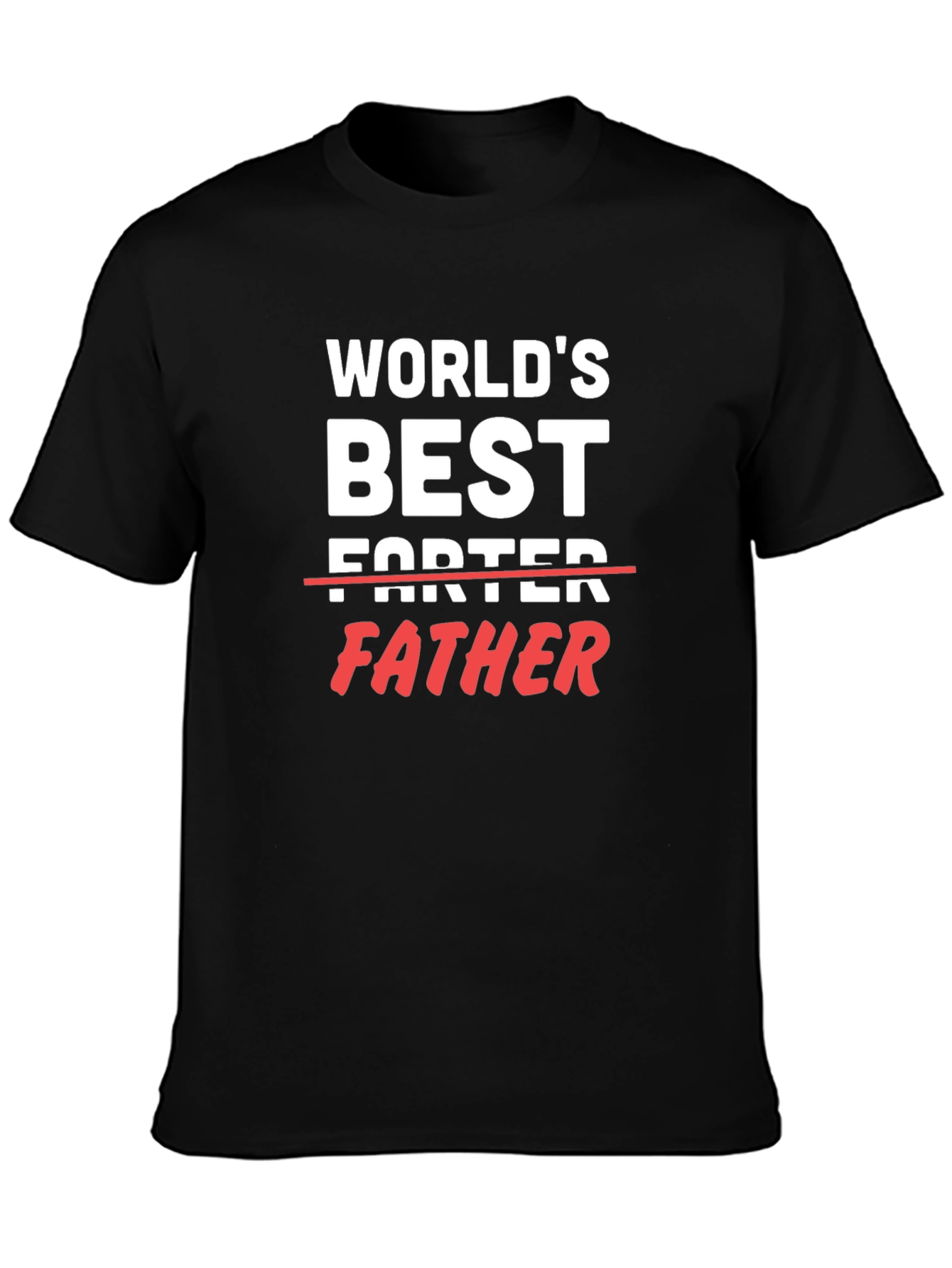 Worlds Best Father T-Shirt Funny Dad Tee