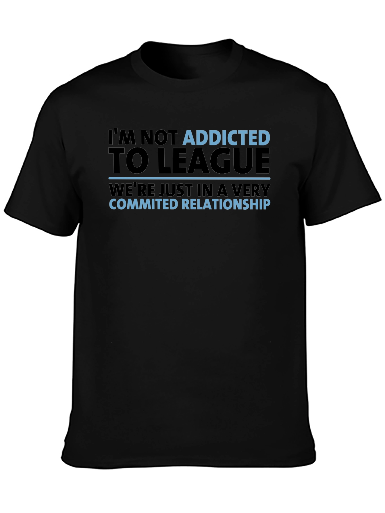 League Committed Relationship Graphic T-Shirt