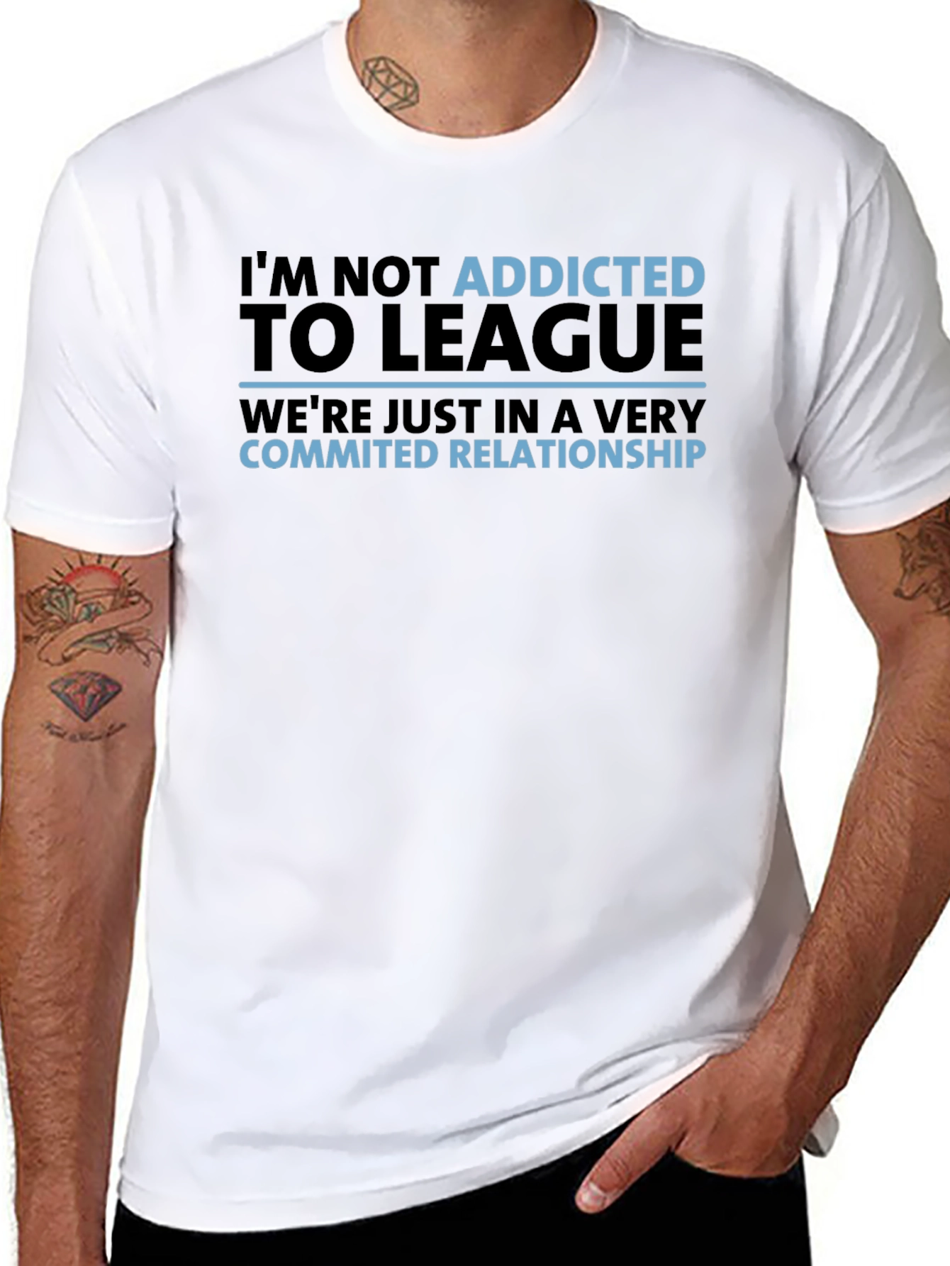 League Committed Relationship Graphic T-Shirt