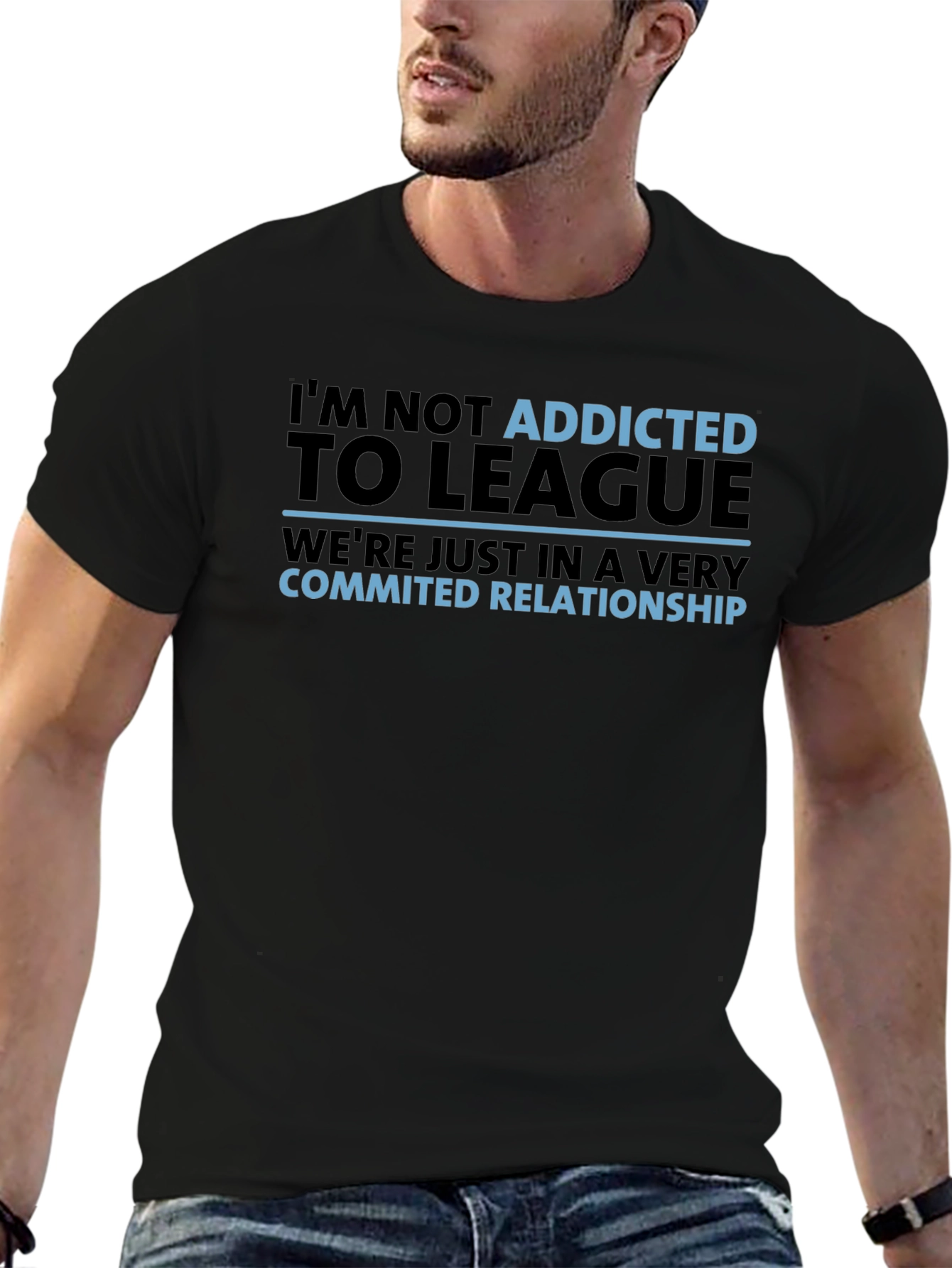 League Committed Relationship Graphic T-Shirt