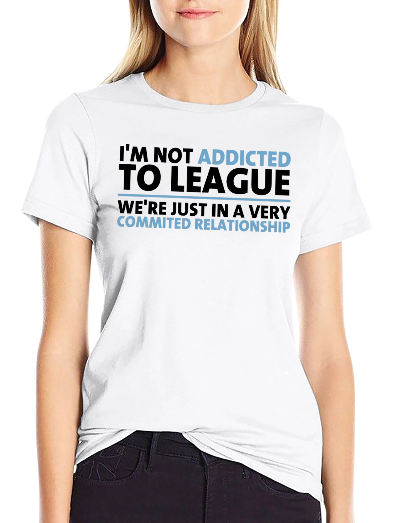 League Committed Relationship Graphic T-Shirt