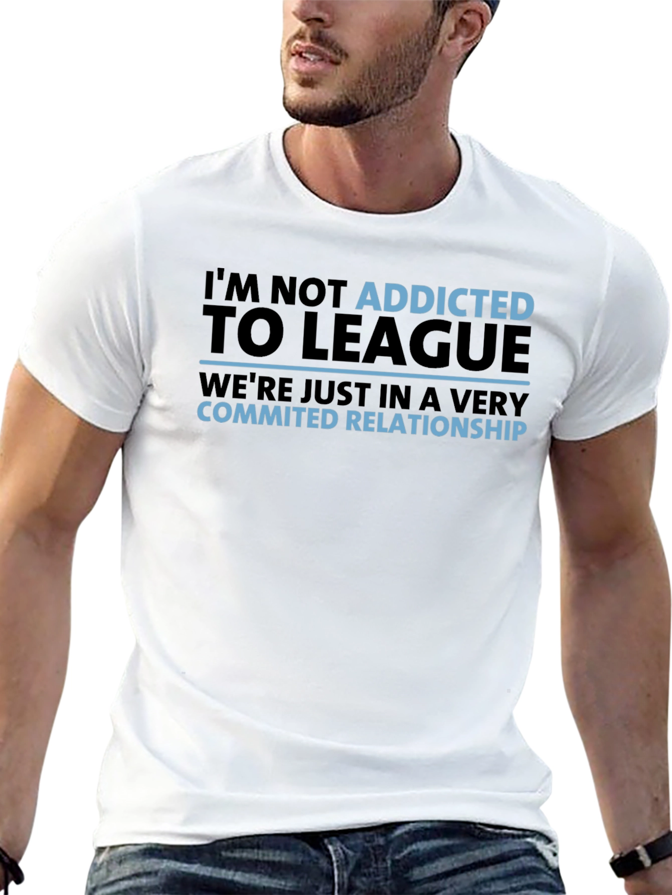 League Committed Relationship Graphic T-Shirt