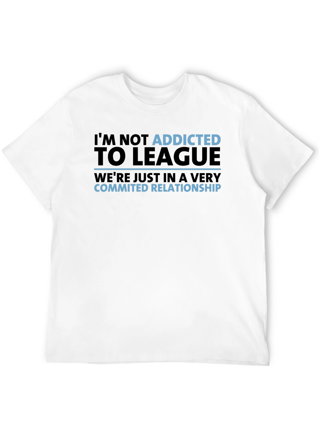 League Committed Relationship Graphic T-Shirt