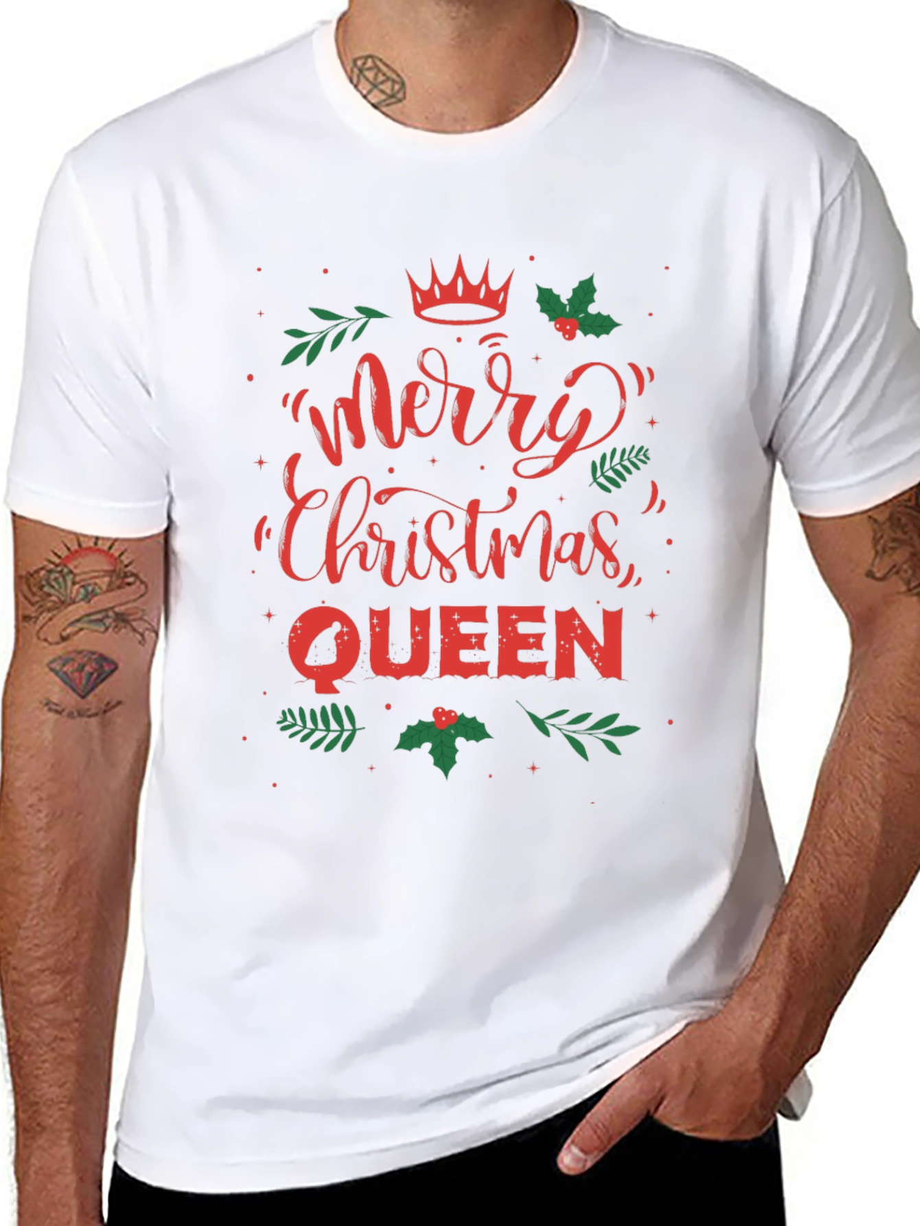 Merry Christmas Queen Graphic Tee