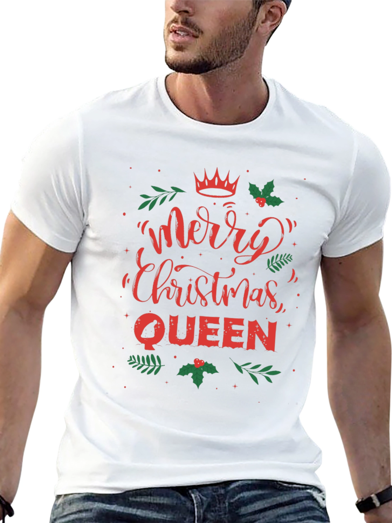 Merry Christmas Queen Graphic Tee