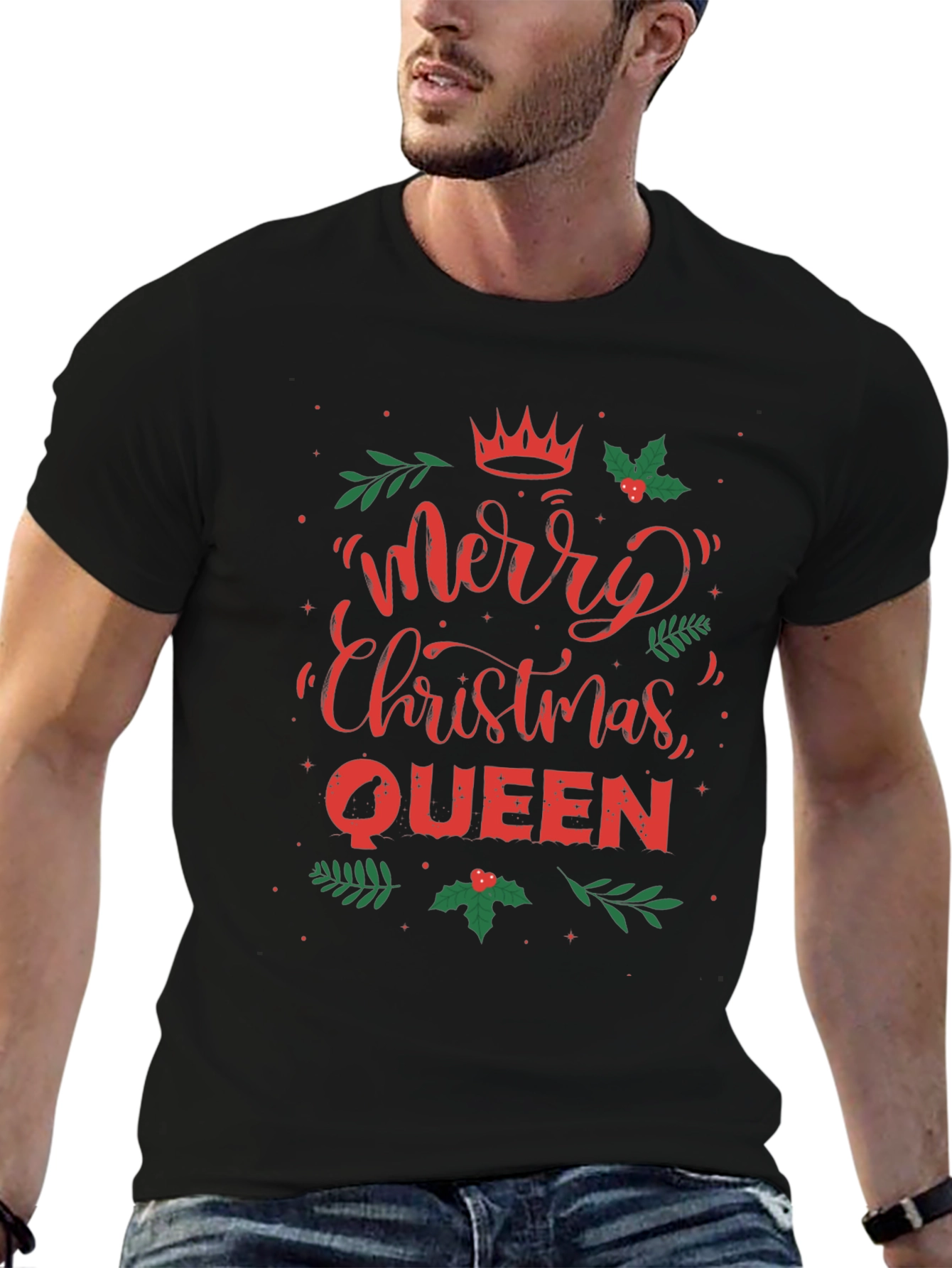 Merry Christmas Queen Graphic Tee