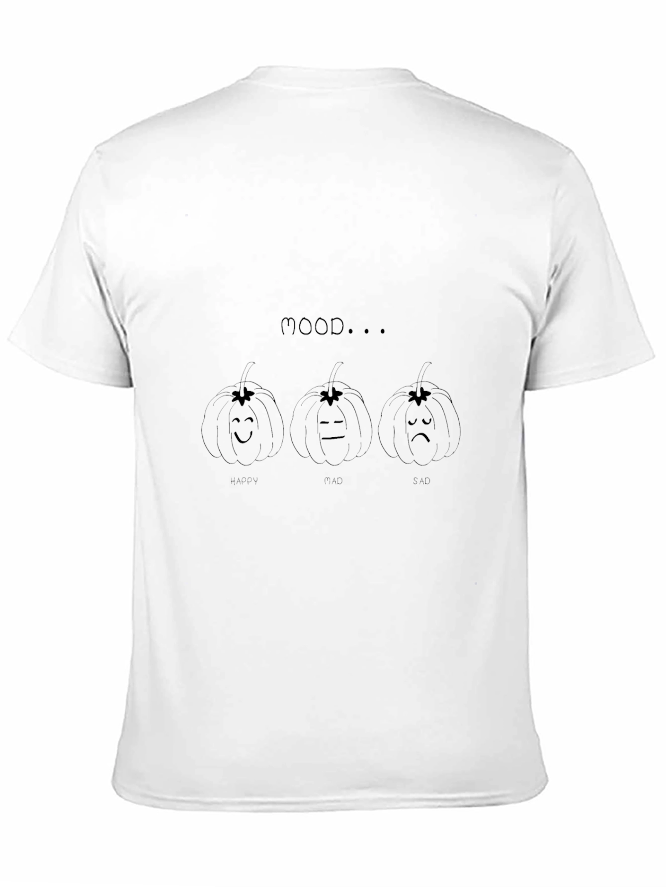 Mood Pumpkin Halloween T-Shirt
