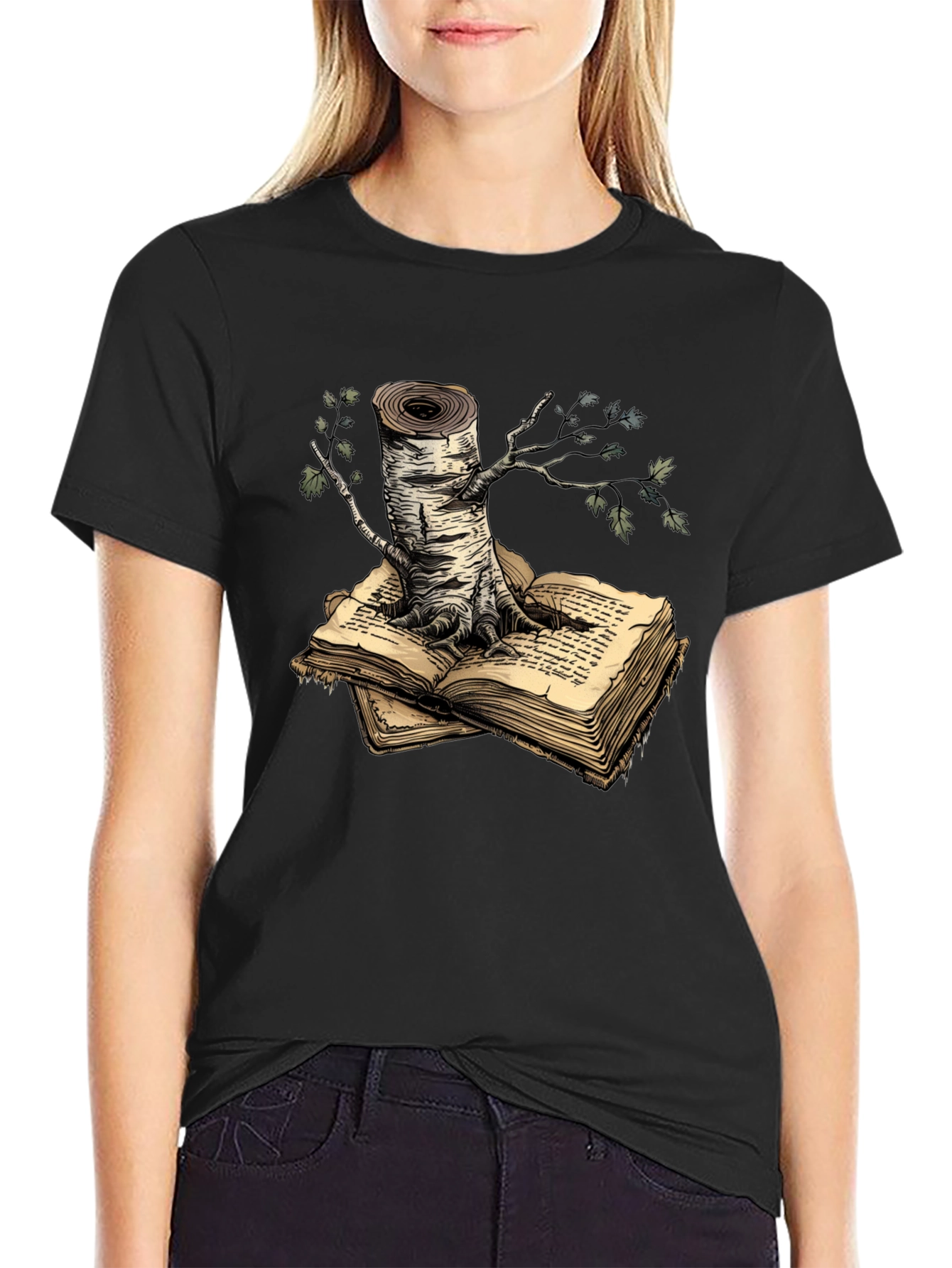 Tree of Knowledge Graphic Tee