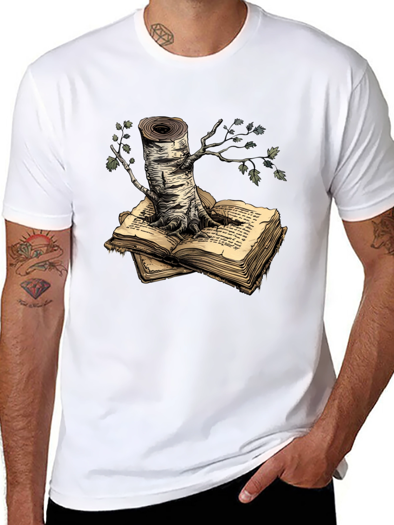 Tree of Knowledge Graphic Tee