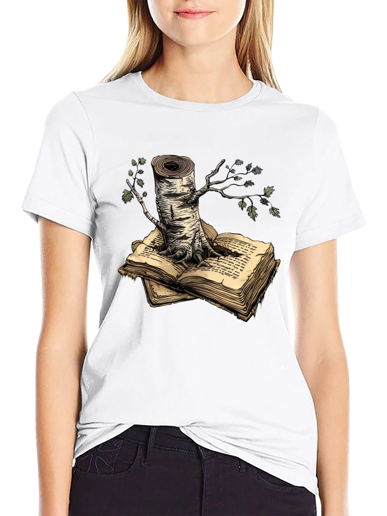 Tree of Knowledge Graphic Tee