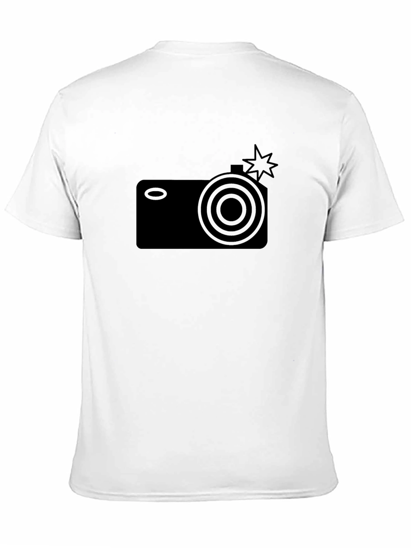 Camera Graphic Black T-Shirt