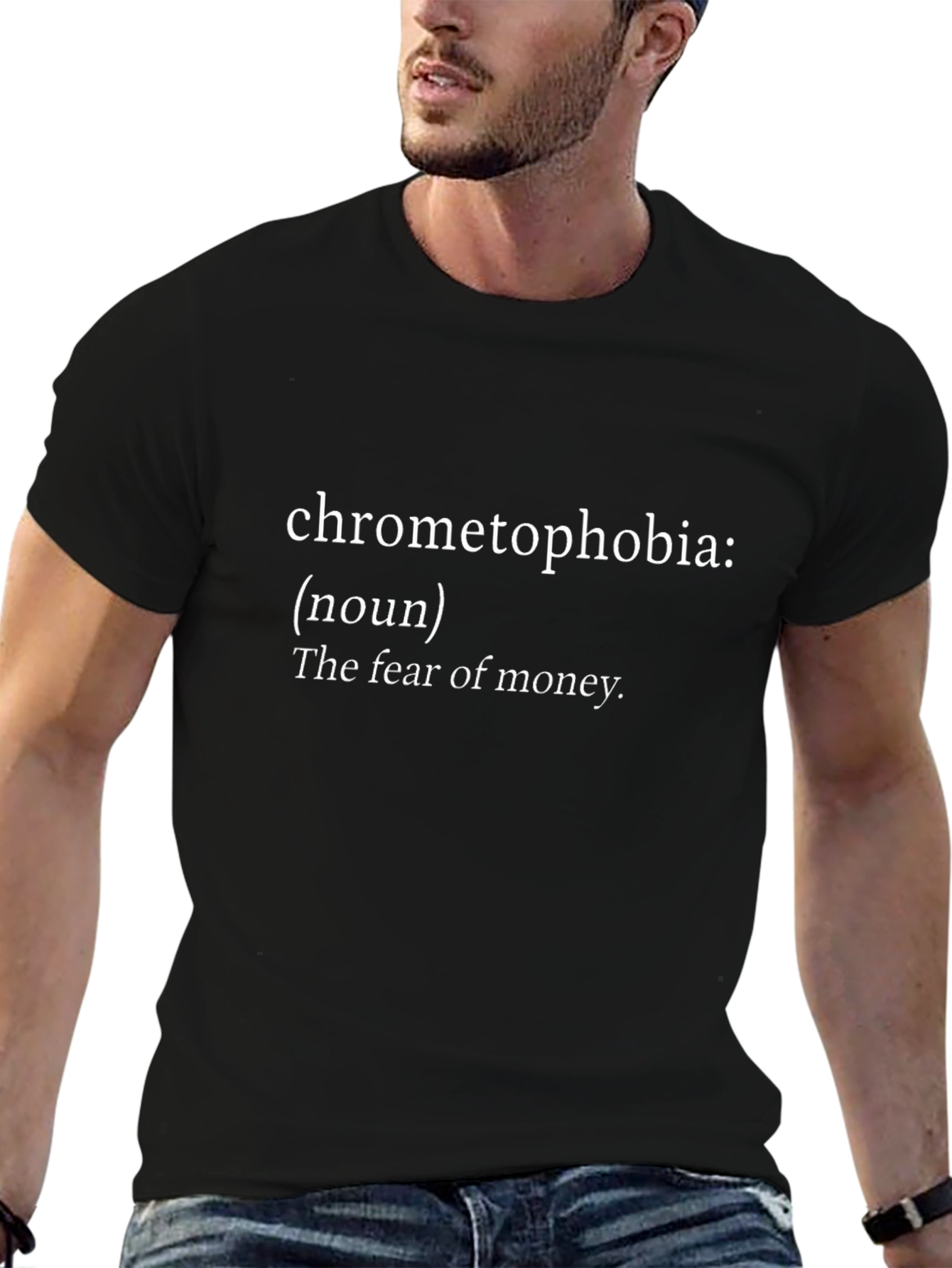 Chrometophobia Definition Graphic Tee