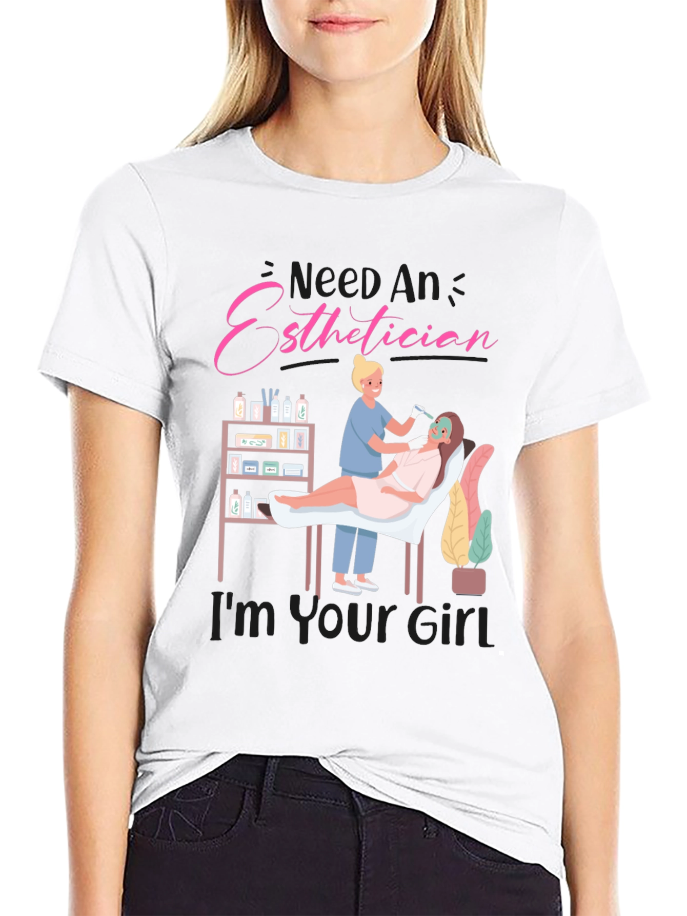 Esthetician T-Shirt - Spa & Beauty Therapist Tee