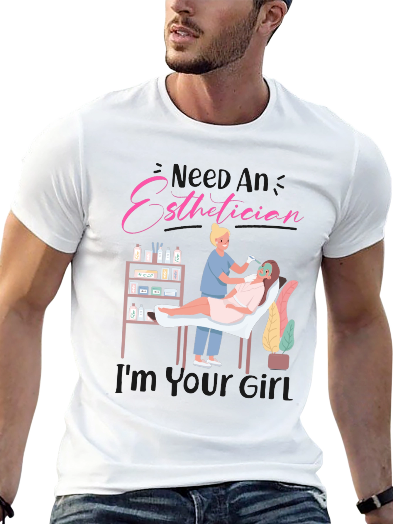Esthetician T-Shirt - Spa & Beauty Therapist Tee
