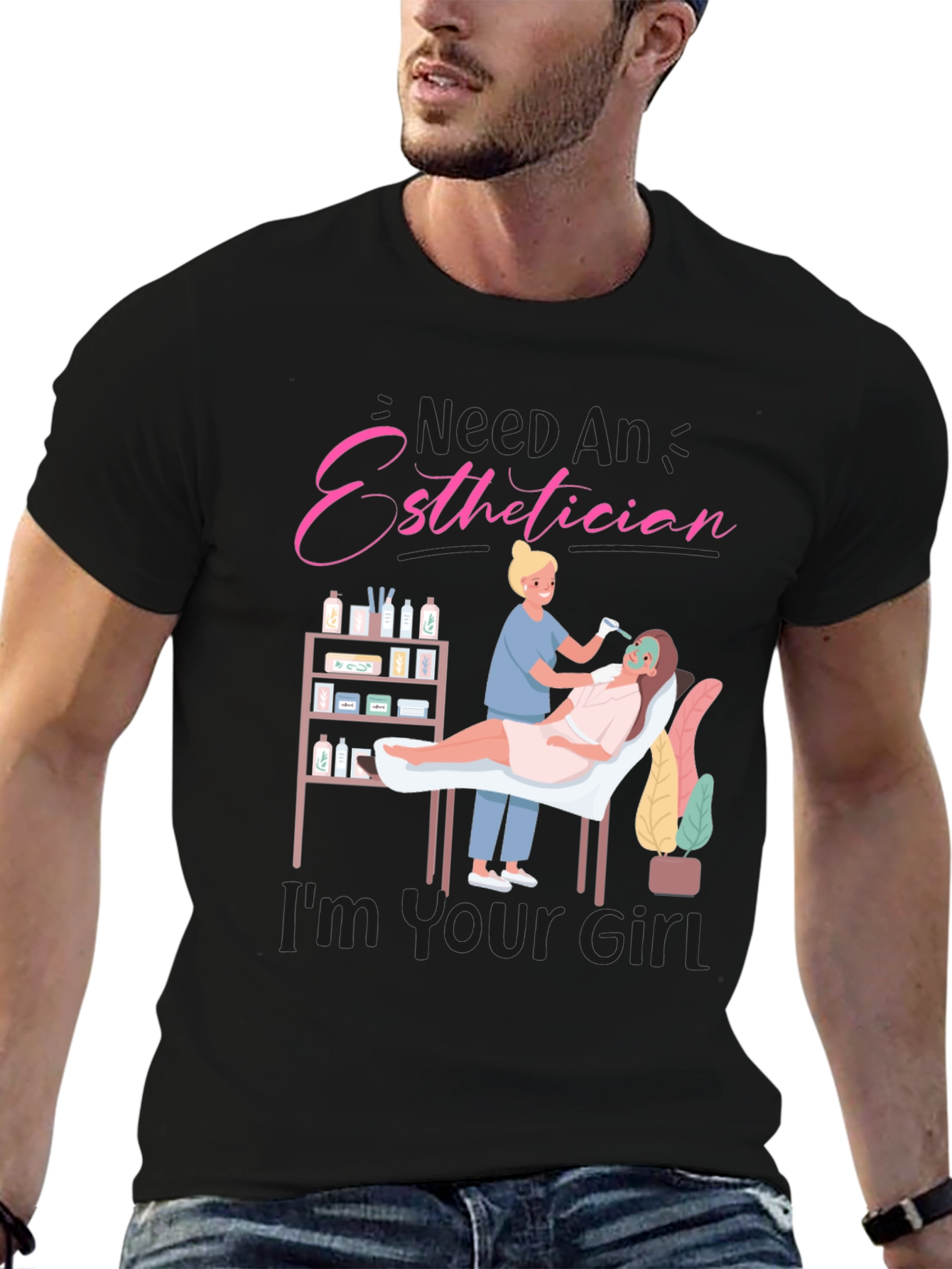 Esthetician T-Shirt - Spa & Beauty Therapist Tee