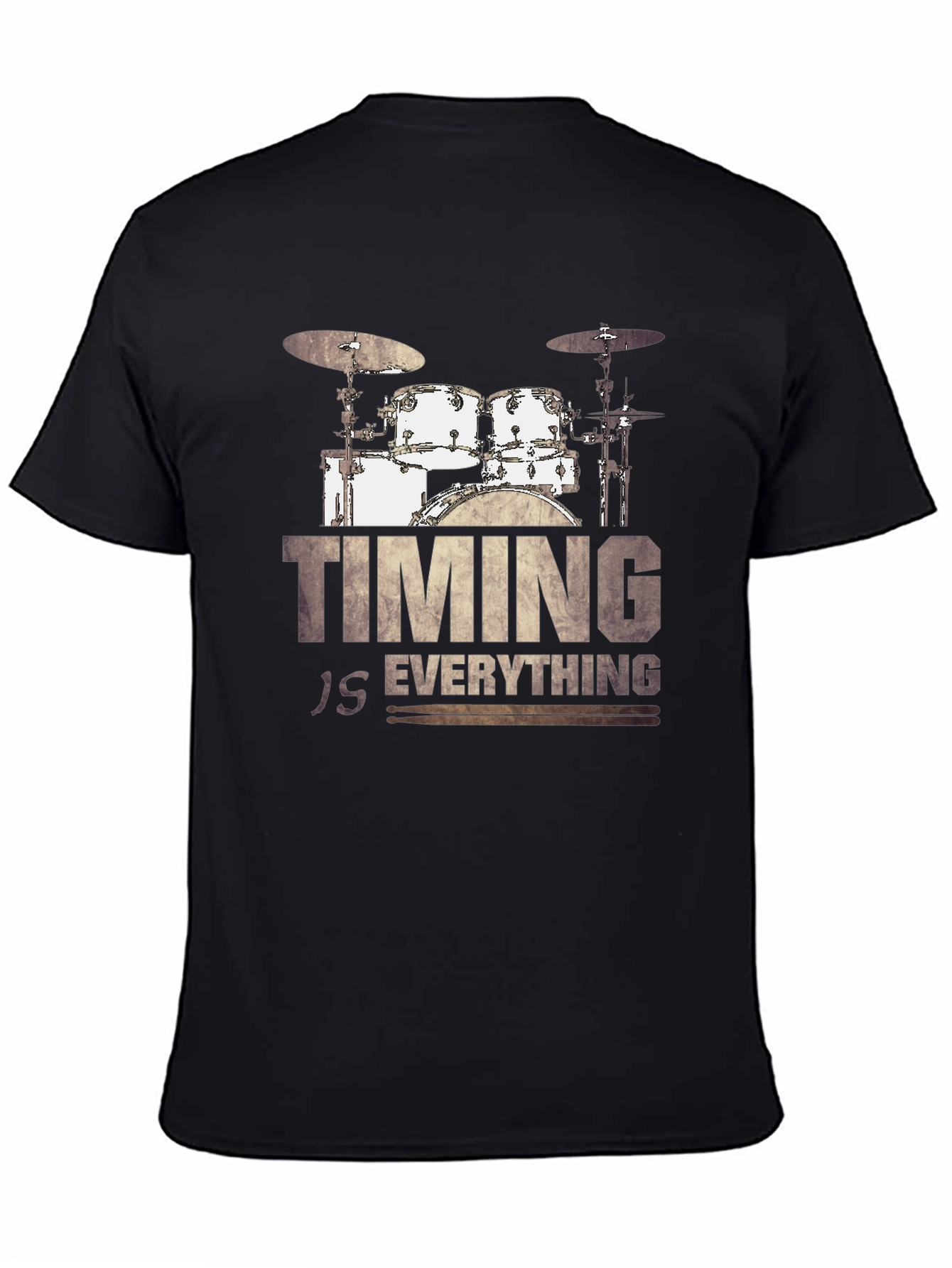 Timing Is Everything Drum Set T-Shirt