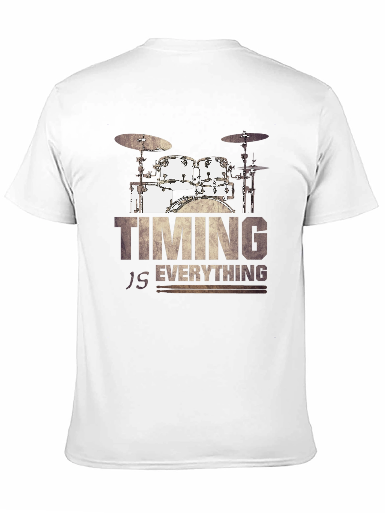 Timing Is Everything Drum Set T-Shirt